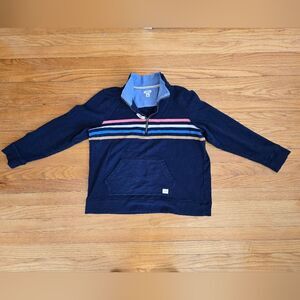 L.L. Bean Quarter Zip Henley mena Large